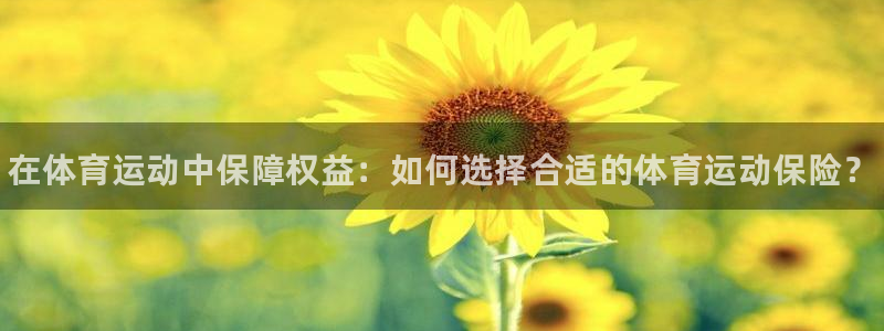 J9官方正版app娱乐代理怎么样：在体育运动中保障权