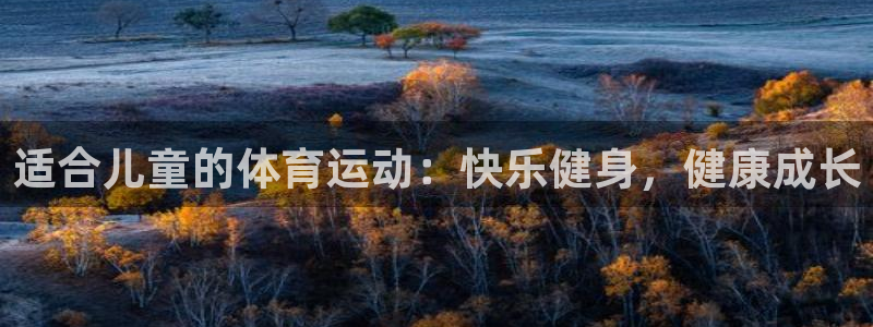 J9官方正版app官方：适合儿童的体育运动：快乐健身，健康成