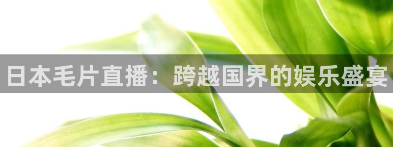 鲸鱼体育直播app官网下载：日本毛片直播：跨越国界的娱乐盛宴